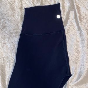 Lululemon Wunder Under High Rise Crop 21” - NAVY